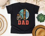 Football Dad Grey 2 graphic tee in Black