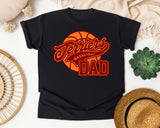 Terriers Basketball Dad graphic tee in Black