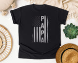 Papa Pink graphic tee in Black
