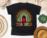 My Favorite People Call Me Teacher graphic tee in Black
