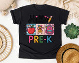 Hello Pre-K Graphic Tee graphic tee in Black