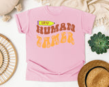 Tiny Human Tamer graphic tee in Blossom