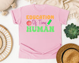 Educator Of Tiny Humans graphic tee in Blossom