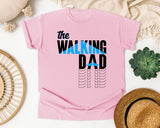 The Walking Dad White 2 graphic tee in Blossom