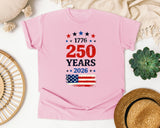 1776 250 Years 2026 graphic tee in Blossom