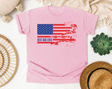 Best Dad Ever Red graphic tee in Blossom