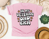 In My Veteran Dad Era graphic tee in Blossom