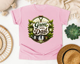 Grow With Dad graphic tee in Blossom