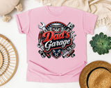 Dad's Garage Grey graphic tee in Blossom