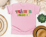 Teacher Mode On graphic tee in Blossom