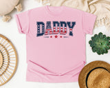 Daddy graphic tee in Blossom