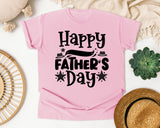 Happy Father's Day graphic tee in Blossom