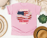 Happy Patriot Day graphic tee in Blossom