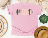 Gym Dad graphic tee in Blossom