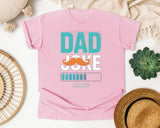 Dad Joke Loading Teal 2 graphic tee in Blossom