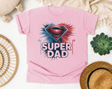 Super Dad Navy graphic tee in Blossom