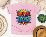 Super Dad Brown graphic tee in Blossom
