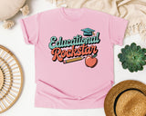 Educational Rockstar Grey graphic tee in Blossom