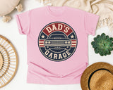 Dad's Garage Grey 2 graphic tee in Blossom