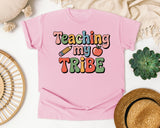 Teaching My Tribe graphic tee in Blossom