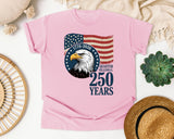 1776 2026 Quarter Millennial graphic tee in Blossom