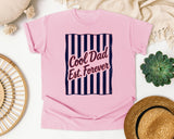 Cool Dad Est Forever Black graphic tee in Blossom