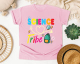 Science Tribe Backpack graphic tee in Blossom