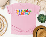 Preschool Crew graphic tee in Blossom