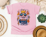 King Of The Grill Master Of Dad Jokes Grey graphic tee in Blossom
