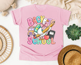 Back To School Goose graphic tee in Blossom