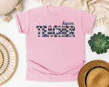 Daycare Teacher graphic tee in Blossom