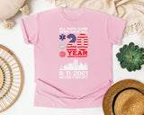 All Gave Some Some Gave All graphic tee in Blossom