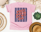 World's Okayest Dad Still Pretty Cool graphic tee in Blossom