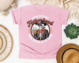 Surviving Fatherhood One Beer At A Time Brown graphic tee in Blossom