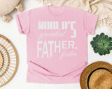 World's Greatest Father Farter Classic graphic tee in Blossom