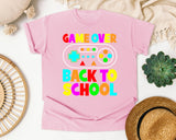 Game Over Back To School Retro Controller graphic tee in Blossom