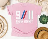 Never Forget White 5 graphic tee in Blossom