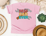 Best Dad Ever Grey 2 graphic tee in Blossom