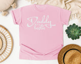 Daddy Is My Bestie Classic graphic tee in Blossom