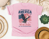 We The People 250 Years graphic tee in Blossom