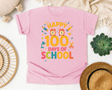 Happy 100 Days Of School Confetti graphic tee in Blossom
