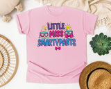 Little Miss Smartypants graphic tee in Blossom