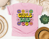 Girls Dad graphic tee in Blossom