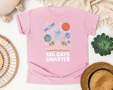 100 Days Smarter Astronaut graphic tee in Blossom