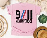 Never Forget Black graphic tee in Blossom