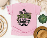 The Best Father In The Galaxy graphic tee in Blossom