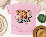 Pre-K Crew graphic tee in Blossom