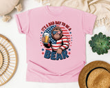 It's A Bad Day To Be A Bear graphic tee in Blossom