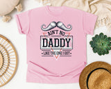 Ain't No Daddy Like The One I Got Grey graphic tee in Blossom