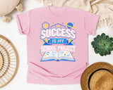 Success Is My School Project graphic tee in Blossom